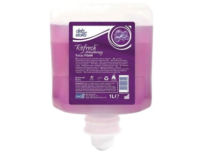 DEB Refresh Relax Foam tekuté pěnové mýdlo 1 l (RLX1LEE)