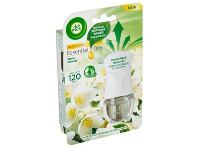 AIR WICK electric komplet Bílé květy frézie 19 ml