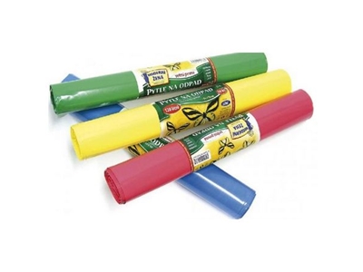 PYTEL LDPE červený, 70 x 110 cm, 40 my, 10 ks, 120 l      364
