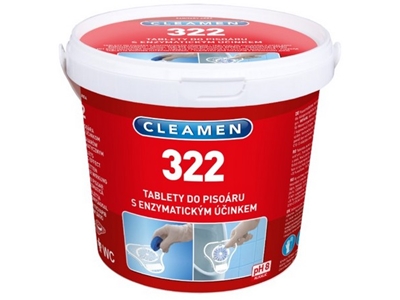 CLEAMEN 322 tablety do pisoáru 12 ks