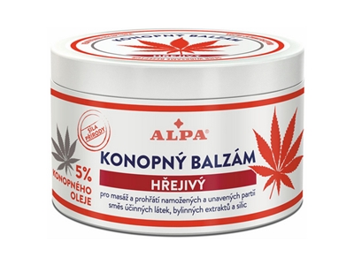 ALPA konopný balzám hřejivý 250 ml