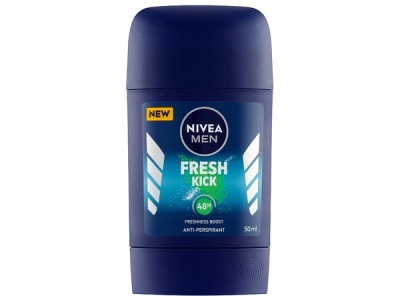 NIVEA deo tuhý FM AP Fresh Kick 50 ml                                                                                                                                                                                                                     