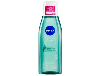 NIVEA čisticí pleťová voda Derma Skin Clear 200 ml