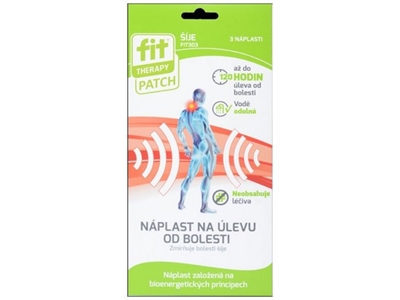 NÁPLAST FIT na úlevu od bolesti šíje 3 ks