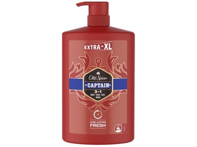 OLD SPICE SG a šampon Captain 1 000 ml s pumpičkou