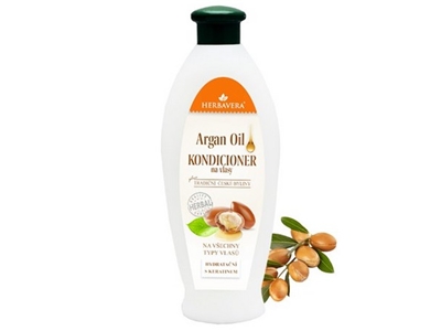 HERBAVERA Arganový kondiconér na vlasy 550 ml
