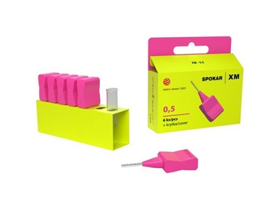 Mezizubní kartáček XM SPOKAR 0,5 mm, 6 ks