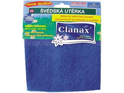 ŠVÉDSKÁ utěrka Clanax 30 x 30 cm 205 g