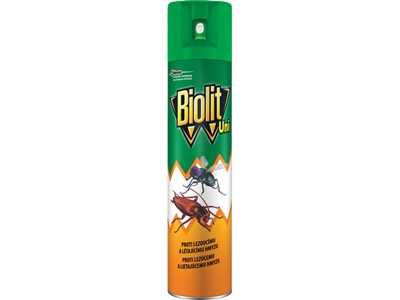 BIOLIT UNI sprej proti létajícímu a lezoucímu hmyzu 400 ml