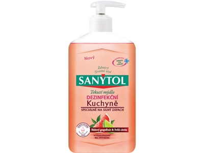 SANYTOL dezinfekční tekuté mýdlo do kuchyně 250 ml