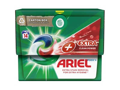 ARIEL tabs Extra Clean 14 ks
