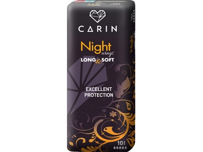 CARIN Night Long and Soft Wings 10 ks 527