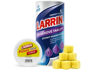 LARRIN WC kostky do pisoáru Citrón 900 g