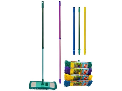 MOP plochý žinylkový + násada teleskopická 120 cm 0220100