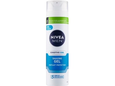 NIVEA FM gel na holení Sensitive Cooling 200 ml