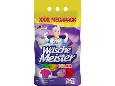 WÄSCHE Meister prací prášek Color 140 PD 10,5 kg