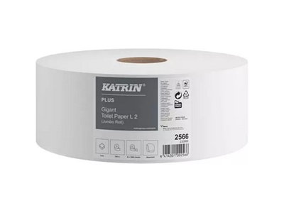KATRIN Plus Gigant 280 mm, 2vrstvý, celulóza 250 m 1 role Prodej pouze po balení (2566)