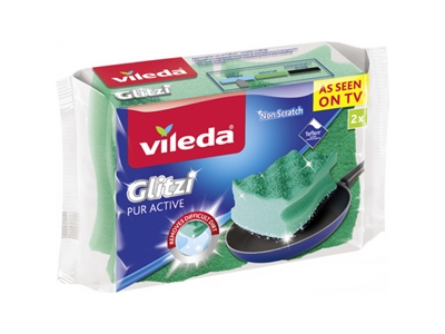 HOUBIČKA Vileda PUR ACTIVE 2 ks vysoká