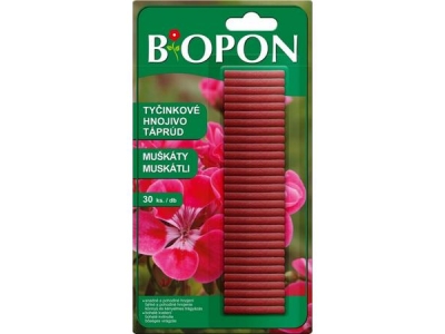 BOPON hnojicí tyčinky na pelargonie 30 ks