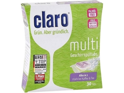 CLARO EKO 2020 Multi tablety do myčky nádobí 30 ks