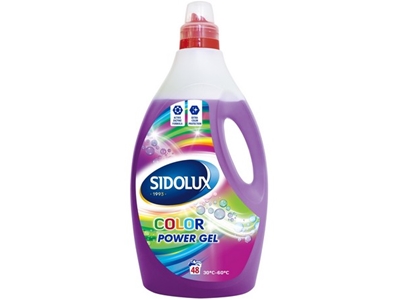 SIDOLUX Power gel na barevné prádlo 1,92 l 48 PD