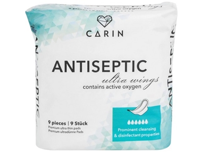 CARINE AntiSeptic Ultra Wings 9 ks