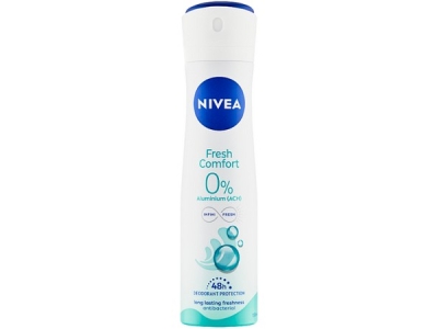 NIVEA deo sprej Fresh Comfort 150 ml bez hliníkových solí