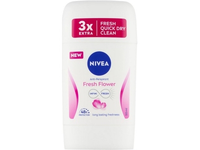 NIVEA deo tuhý AP Fresh Flower 50 ml bez hliníkových solí