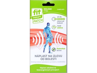 NÁPLAST FIT na úlevu od bolesti kolena 3 ks
