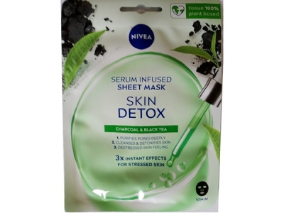 NIVEA textilní maska Urban Skin Detox 1 ks