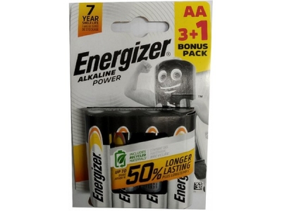 BATERIE Energizer LR 06 tužková 3 + 1 ks
