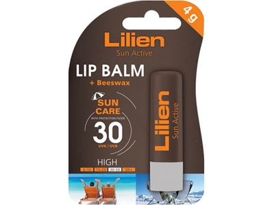 LILIEN balzám na rty SUN Active 30 4 g