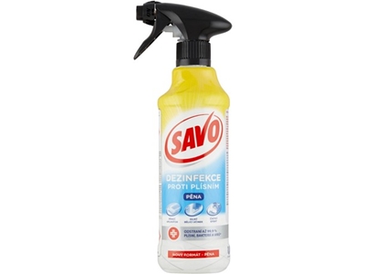 SAVO Proti plísním PĚNA 450 ml rozprašovač Doprodej