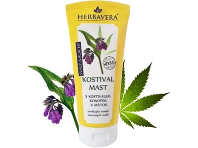 HERBAVERA KOSTIVAL mast 200 ml svaly a šlachy