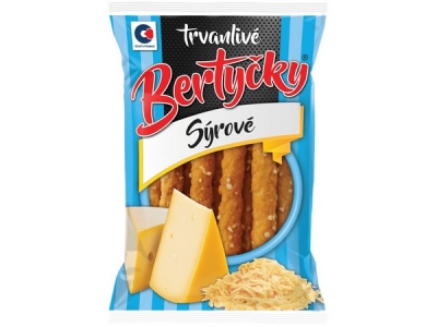 Tyčinky Bertyčky 90g sýrové                                                                                                                                                                                                                               