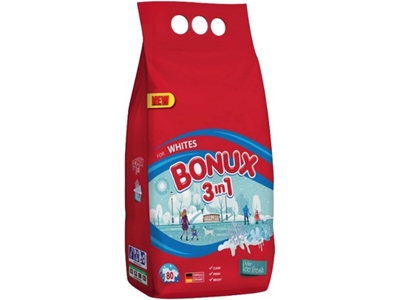 BONUX prací prášek na bílé prádlo Polar White 80 PD 6 kg