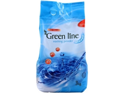GREEN LINE STRONG univerzální prací prášek 3 kg