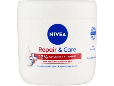 NIVEA tělový krém Repair and Care 400 ml  NOVINKA