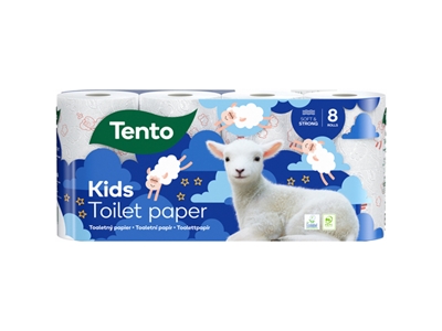 TOALETNÍ papír Tento Kids ovečky 3vrstvý 8 ks 231593 (232163)
