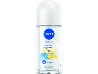 NIVEA deo Roll-0n Summer Happiness 50 ml bez hliníkových solí