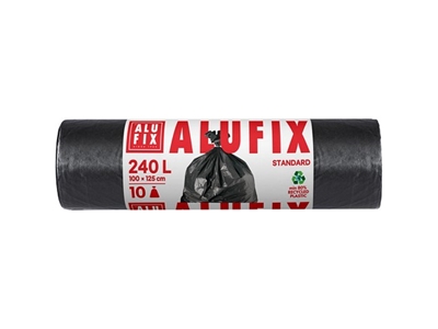 PYTEL Alufix černý 100 x 125 cm, 35 mik. 10 ks na roli  240 l