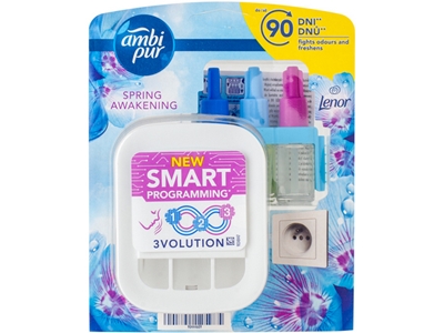 AMBI PUR 3Volume Lenor Spring Awakening strojek + NN 20 ml