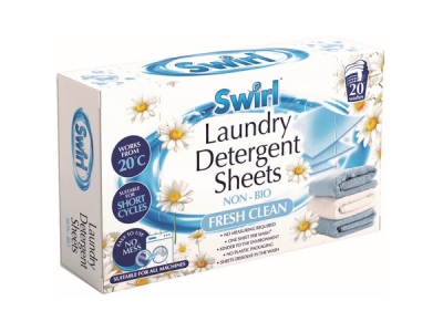 SWIRL Prací ubrousky Fresh 20 ks