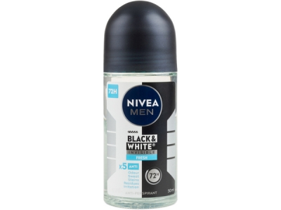 NIVEA Roll-on FM AP Black and White Invisible Fresh 50 ml