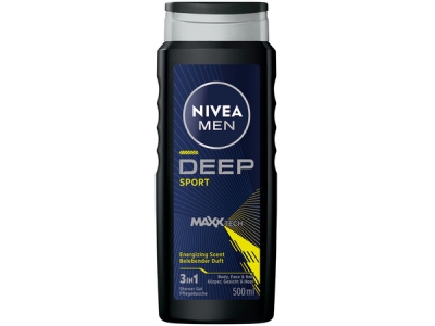 NIVEA SG FM Deep Sport 3v1 500 ml