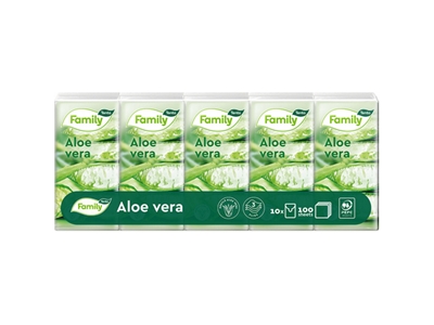 KAPESNÍČKY Tento Sensitive Aloe Vera 3vrstvé 10 x 10 ks 229458, 231642
