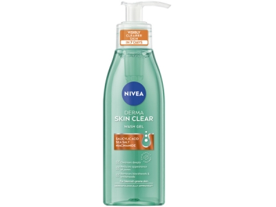NIVEA čisticí pleťový gel Derma Skin Clear 150 ml