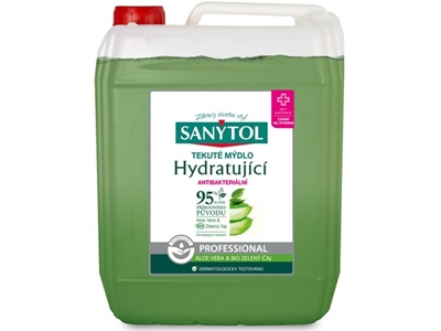 SANYTOL antibakteriální tekuté mýdlo hydratující 5 l