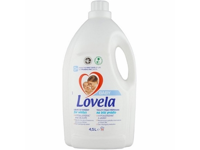 LOVELA Baby tekutý prášek na bílé prádlo 4,5 l 50 PD