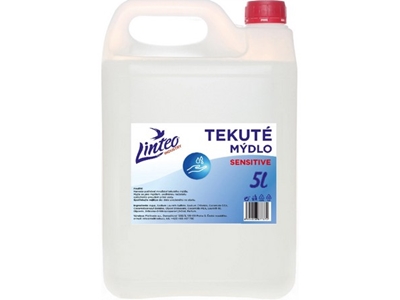 TEKUTÉ mýdlo Linteo Sensitive bílé 5 l